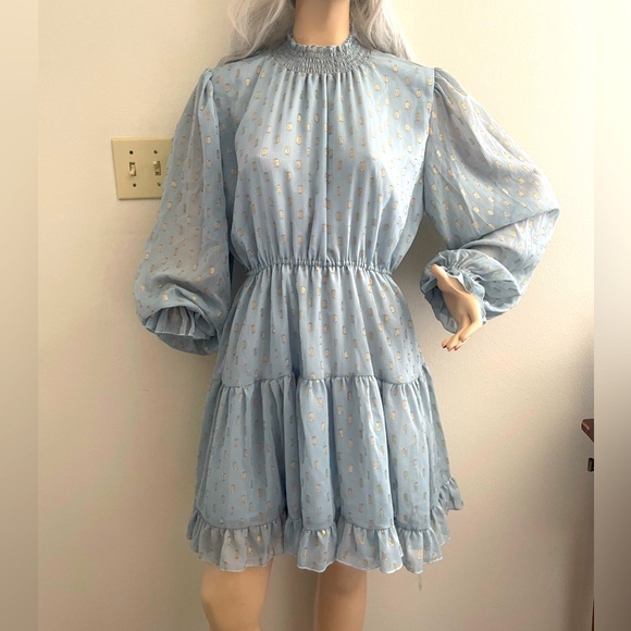 AQUA long sleeve dress - Picture 6 of 7